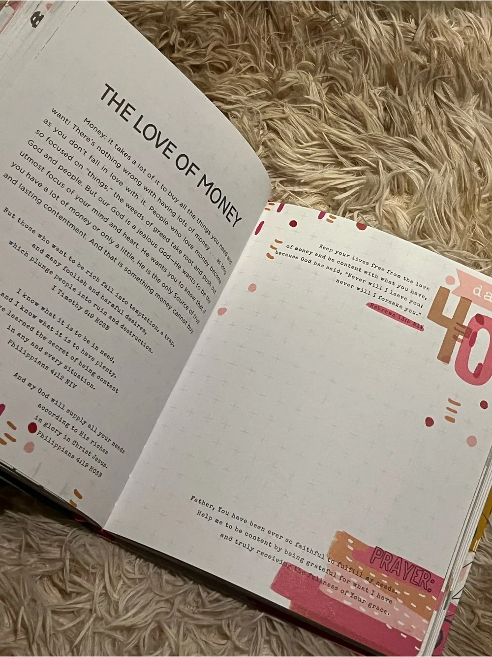100 Days of Bible Promises Devotional Journal - Multi Color